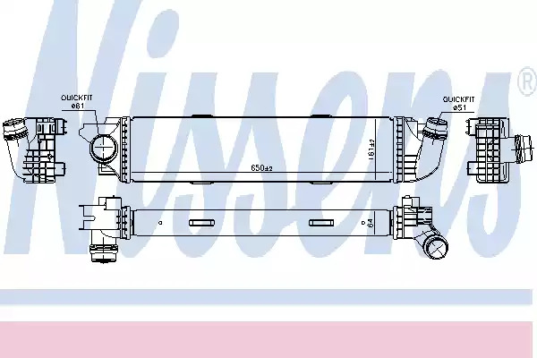 Теплообменник NISSENS 96149