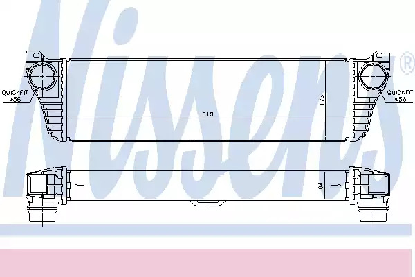 Теплообменник NISSENS 96261