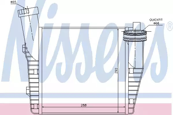 Теплообменник NISSENS 96688