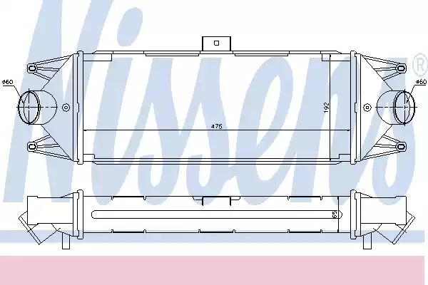 Теплообменник NISSENS 96727