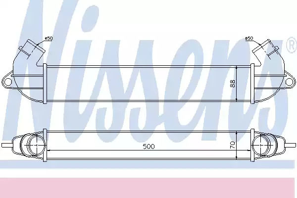 Теплообменник NISSENS 96736