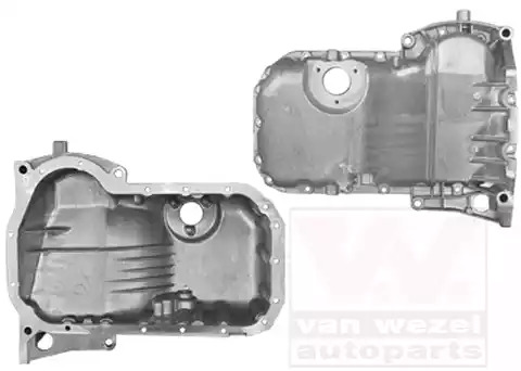 Масляный поддон VAN WEZEL 0324072