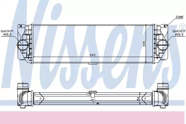 Теплообменник NISSENS 96526