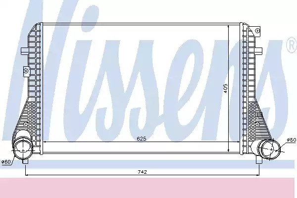 Теплообменник NISSENS 96542