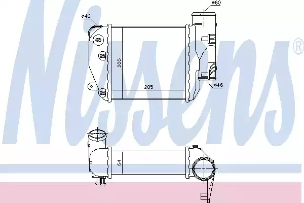 Теплообменник NISSENS 96417