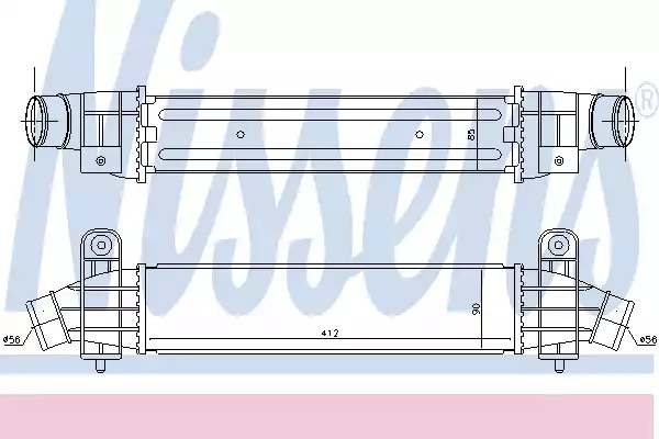 Теплообменник NISSENS 96702