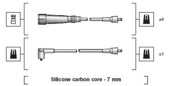 Комплект электропроводки MAGNETI MARELLI 941318111129 (MSK1129)