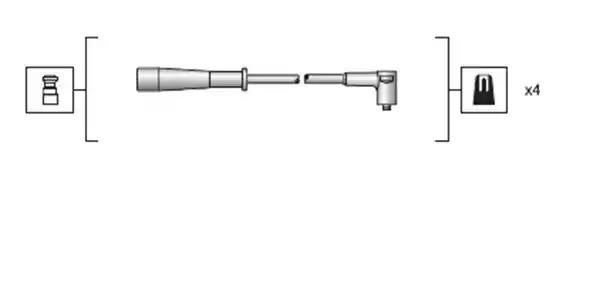 Комплект электропроводки MAGNETI MARELLI 941318111130 (MSK1130)