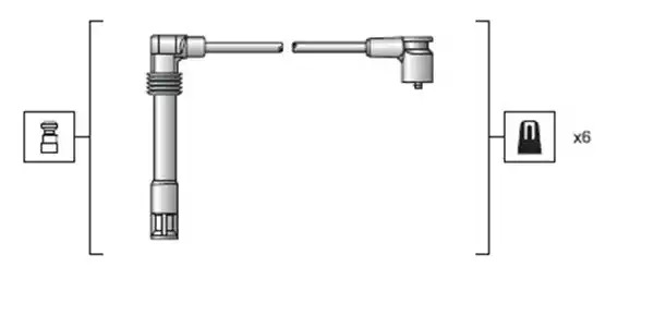 Комплект электропроводки MAGNETI MARELLI 941318111162 (MSK1162)