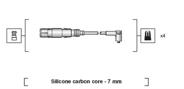 Комплект электропроводки MAGNETI MARELLI 941318111164 (MSK1164)