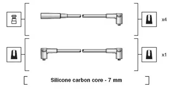 Комплект электропроводки MAGNETI MARELLI 941318111234 (MSK1234)