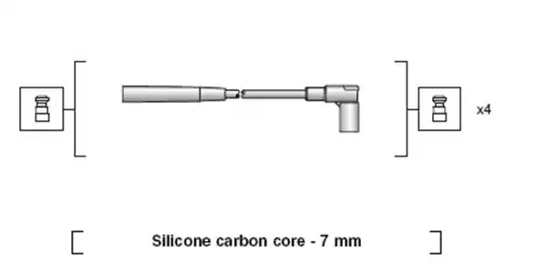 Комплект электропроводки MAGNETI MARELLI 941318111236 (MSK1236)