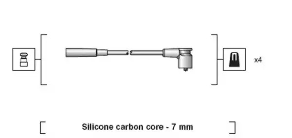 Комплект электропроводки MAGNETI MARELLI 941318111241 (MSK1241)