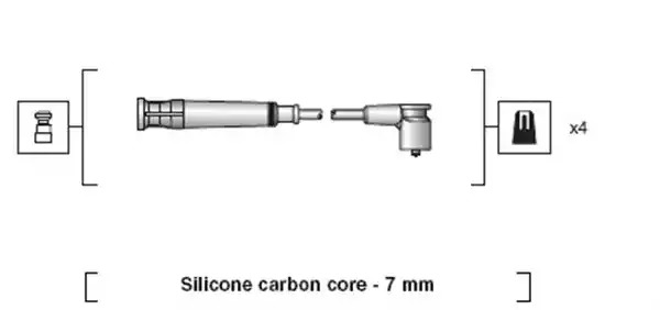 Комплект электропроводки MAGNETI MARELLI 941318111269 (MSK1269)