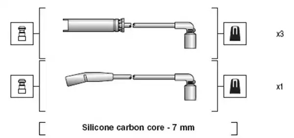 Комплект электропроводки MAGNETI MARELLI 941318111273 (MSK1273)