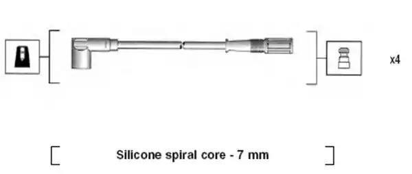 Комплект электропроводки MAGNETI MARELLI 941095720610 (MSK610)