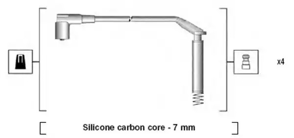 Комплект электропроводки MAGNETI MARELLI 941125190673 (MSK673)