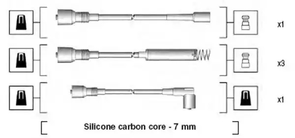 Комплект электропроводки MAGNETI MARELLI 941125280680 (MSK680)