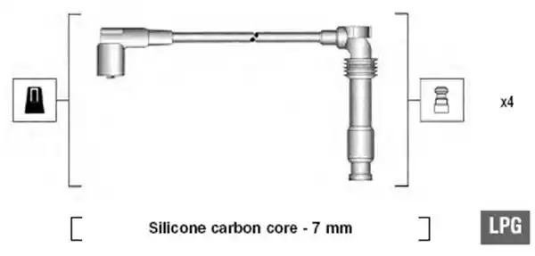 Комплект электропроводки MAGNETI MARELLI 941125310683 (MSK683)