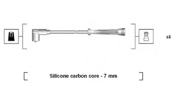 Комплект электропроводки MAGNETI MARELLI 941145350732 (MSK732)