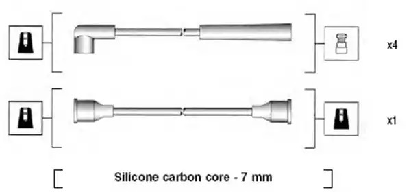 Комплект электропроводки MAGNETI MARELLI 941185010765 (MSK765)