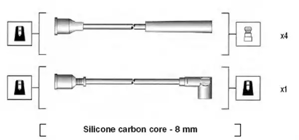 Комплект электропроводки MAGNETI MARELLI 941185050766 (MSK766)