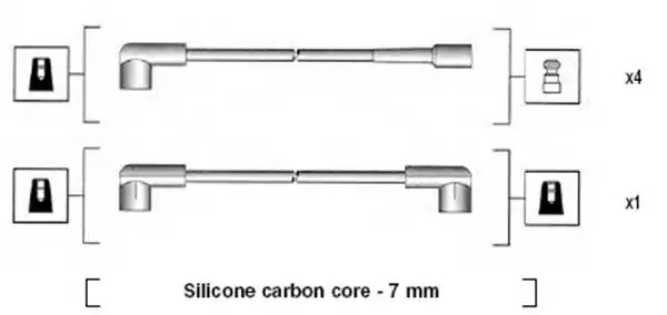 Комплект электропроводки MAGNETI MARELLI 941245010808 (MSK808)