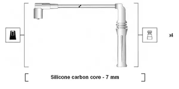 Комплект электропроводки MAGNETI MARELLI 941365040927 (MSK927)