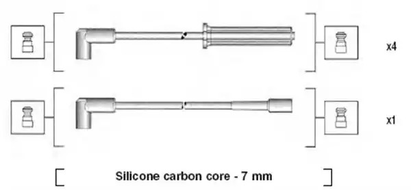 Комплект электропроводки MAGNETI MARELLI 941365070930 (MSK930)