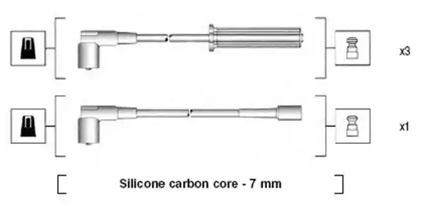 Комплект электропроводки MAGNETI MARELLI 941365080931 (MSK931)