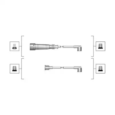 Комплект электропроводки MAGNETI MARELLI 941319170004 (MSQ0004)