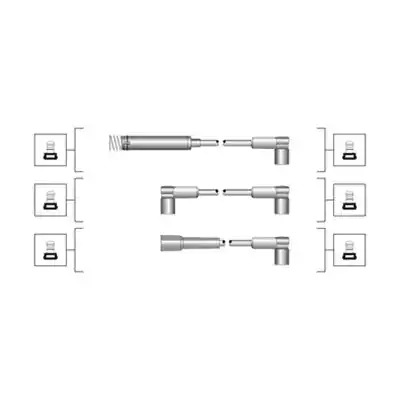 Комплект электропроводки MAGNETI MARELLI 941319170013 (MSQ0013)