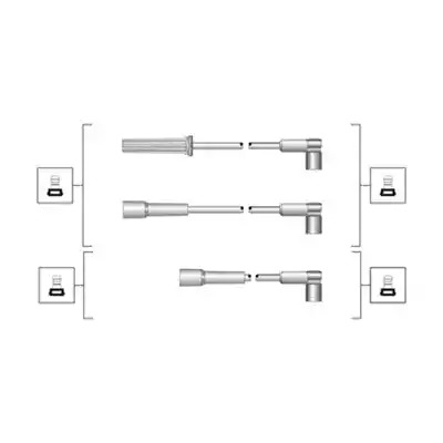 Комплект электропроводки MAGNETI MARELLI 941319170021 (MSQ0021)