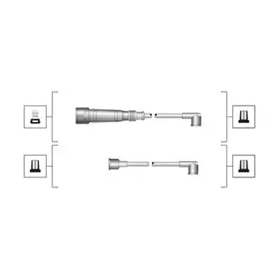 Комплект электропроводки MAGNETI MARELLI 941319170026 (MSQ0026)