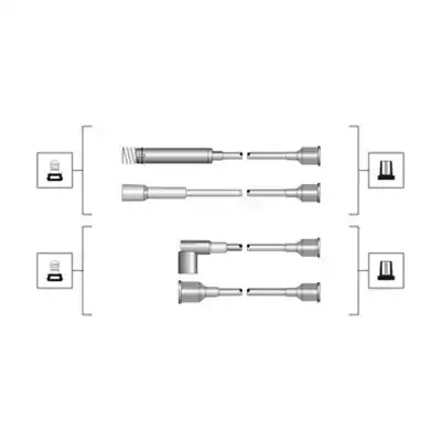 Комплект электропроводки MAGNETI MARELLI 941319170064 (MSQ0064)