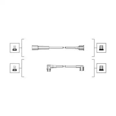 Комплект электропроводки MAGNETI MARELLI 941319170067 (MSQ0067)