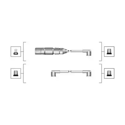 Комплект электропроводки MAGNETI MARELLI 941319170071 (MSQ0071)