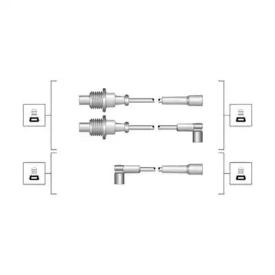 Комплект электропроводки MAGNETI MARELLI 941319170118 (MSQ0118)