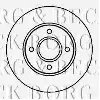 Тормозной диск BORG & BECK BBD4983
