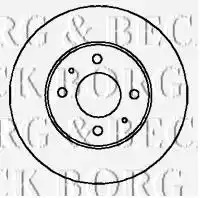 Тормозной диск BORG & BECK BBD5007