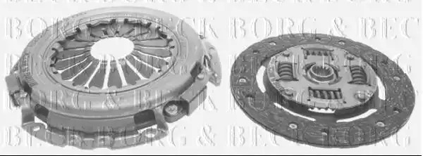 Комплект сцепления BORG & BECK HK7424