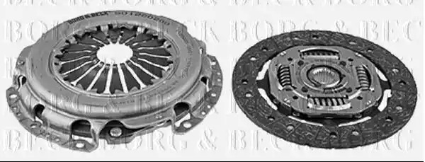 Комплект сцепления BORG & BECK HK7816