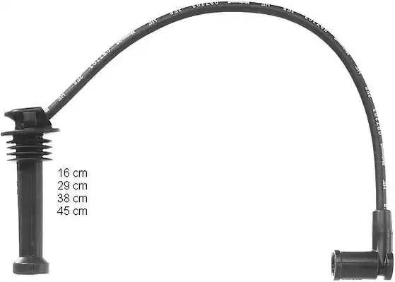 Комплект электропроводки BERU ZEF1115 (0300891115, ZEF 1115)