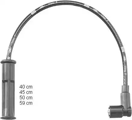 Комплект электропроводки BERU ZEF1186 (0300891186, ZEF 1186)