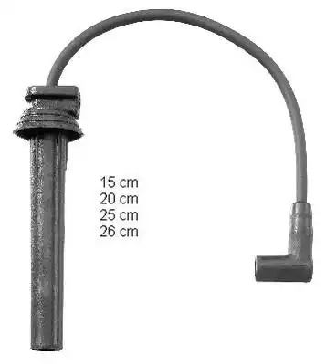 Комплект электропроводки BERU ZEF1480 (0300891480, ZEF 1480)