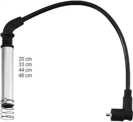 Комплект электропроводки BERU ZEF1634 (0300891634, ZEF 1634)