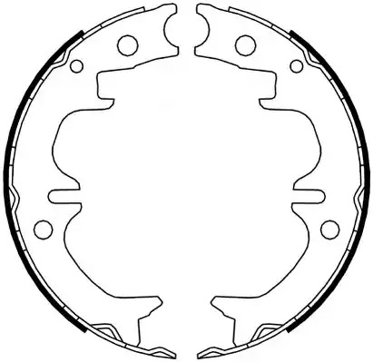 Комлект тормозных накладок FERODO FSB4069