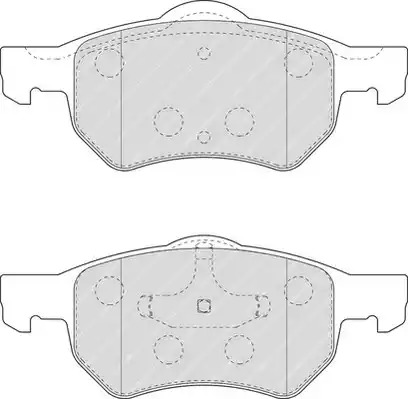 Комплект тормозных колодок FERODO FDB1474 (23807, 23969)