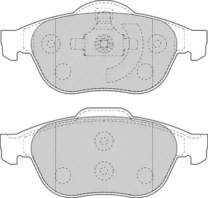 Комплект тормозных колодок FERODO FDB1541 (23245, 23248)