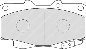Комплект тормозных колодок FERODO FDB1852 (21680)